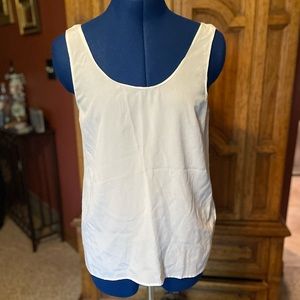 Equipment Femme silk tank, gorgeous fabric, sz S